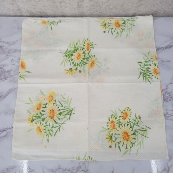 VINTAGE Napkins Lot of 6 Cottagecore 60s 70s - Picture 4 of 7